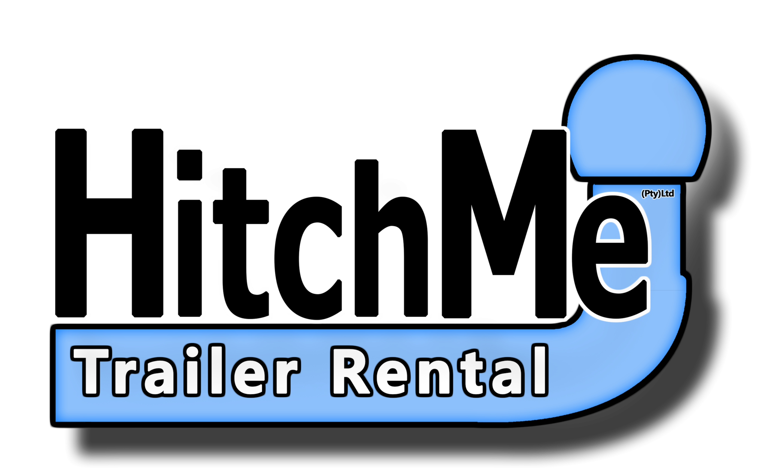 Logo with a drop shadow in the background