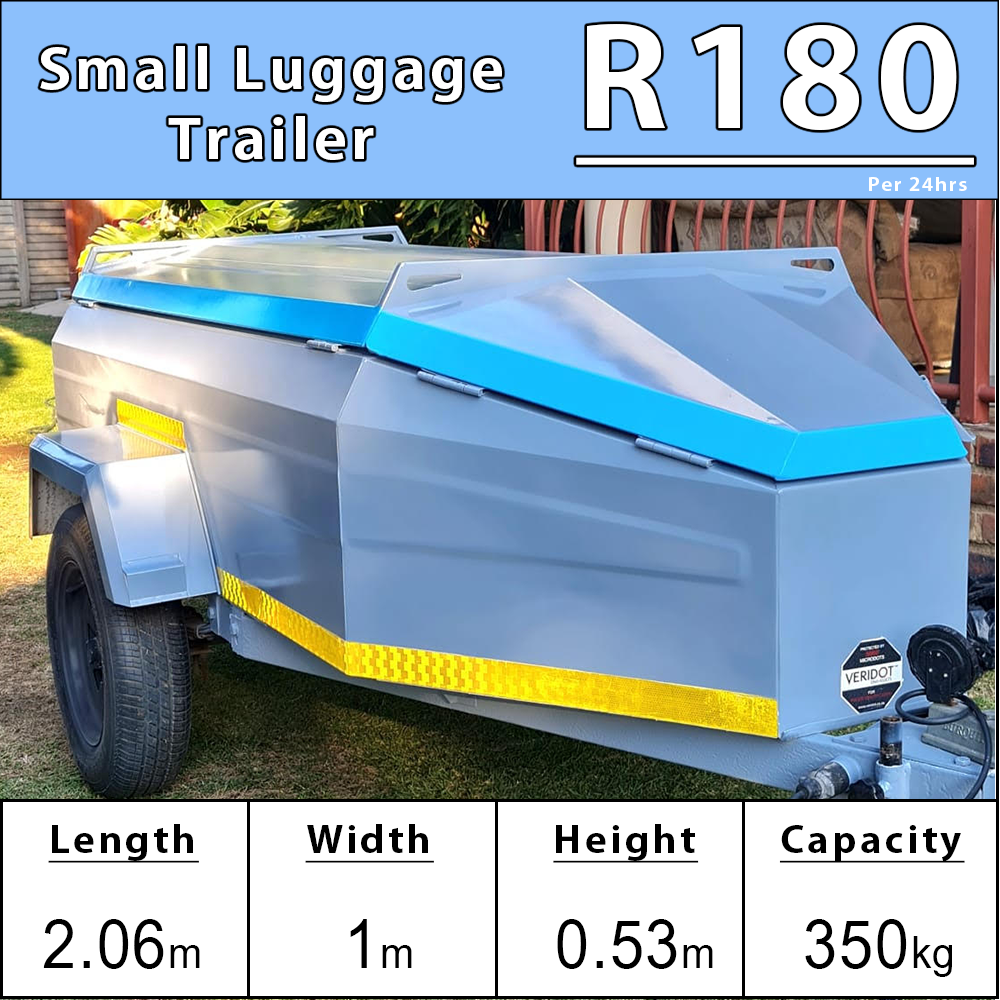 Second small luggage trailer, 2.06 meters long